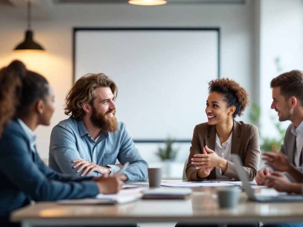 Discuții despre drepturile și obligațiile muncii.