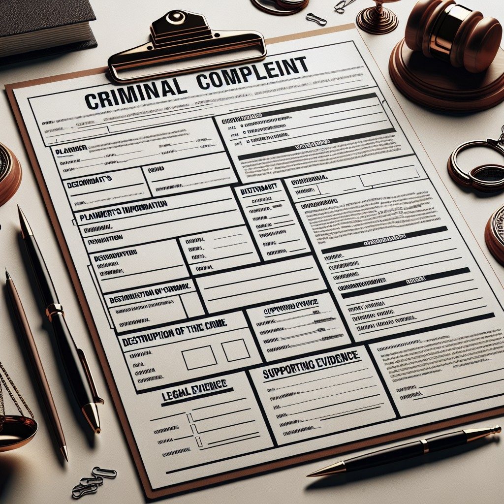 plângere penală model